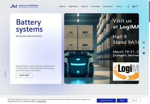 Johnson Matthey Battery Systems Sp. z o.o.