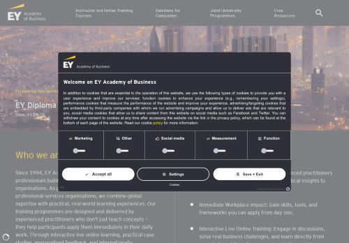 ERNST & YOUNG Sp. z o.o. Academy of Business Sp. k.